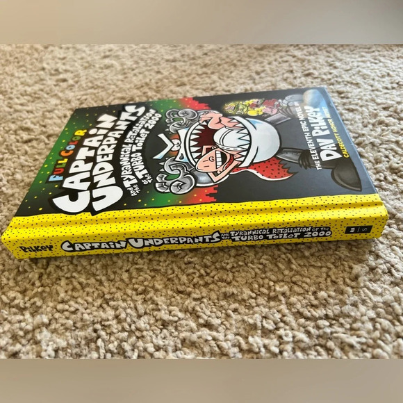 NEW - CAPTAIN UNDERPANTS and The Tyrannical Retaliation of the Turbo Toilet 2000 - Picture 7 of 7